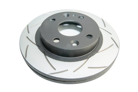 Disc Brakes Australia USA LLC Brake Rotors DBA532S Street T2 Slot KP [ Ford Laser 90-94 & Kia BC series RIO 1.5L 2000-02 F ]
