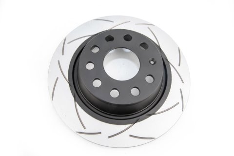 Disc Brakes Australia USA LLC Brake Rotors DBA2816S Street T2 Slot SLD[ VW Golf GTI MK5 / MK6 03-12 R ]