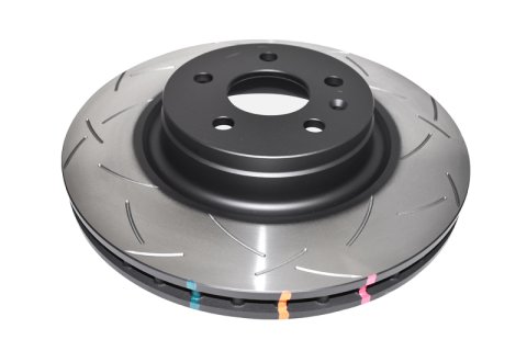 Disc Brakes Australia USA LLC Brake Rotors DBA42768S 4000 T3 Slot PP [ Tesla Model S F ]