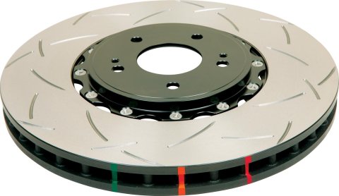DBA Club Spec 5000 T3 Brake Rotors for 2009-2011 GT-R - DBA52321.1S Series Slotted Replacement Rotor