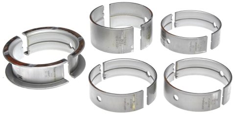 Clevite P-Series Main Bearings MS-963P Bearings, P Series, Full Groove, Standard Size, Tri Metal, Dodge, Plymouth, 340, Set of 5