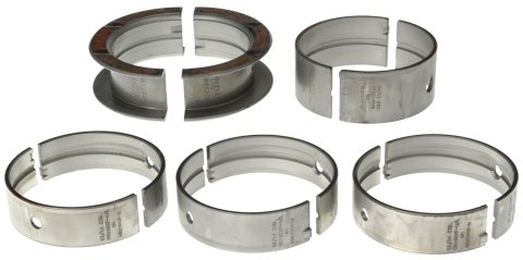 Clevite P-Series Main Bearings MS-1266P-10 Bearings, P Series, Full Groove, .010 in. Crankshaft Undersize, Tri Metal, Chrysler, Dodge, Plymouth, 360, Set of 5