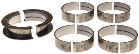 Clevite V-Series Main Bearings MS-1039V-10 Bearings, V Series, .010 in. Crankshaft Undersize, Lead Indium Metal, Ford, 429, 460, Set of 5