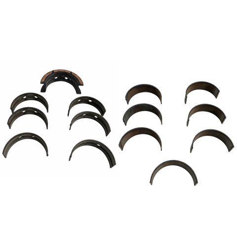 Clevite H-Series Main Bearings MS-2328H-.25MM Bearings, H Series, 1/2 Groove, .010 in. Crankshaft Undersize, Tri Metal, Ddoge, 5.9, 6.7L, Set