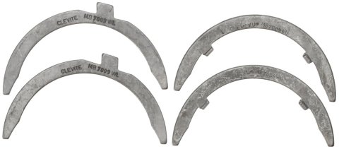 Clevite Thrust Washer Bearings TW-714S Washers, Audi, Volkswagen, 2.0L, 2.2L, 2.3L, Set of 4