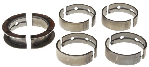 Clevite P-Series Main Bearings MS-1643P-10 Bearings, P-Series, 1/2 Groove, 0.010 in. Crankshaft Undersize, Tri-Metal, Buick, Chevrolet, Olds, Pontiac, Set