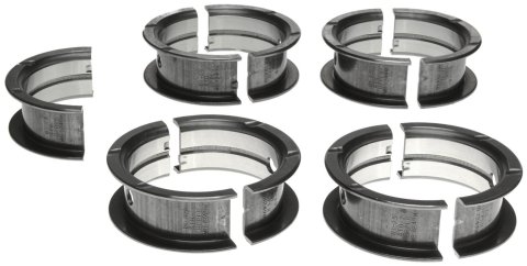 Clevite Coated V-Series Main Bearings MB-3249MU(9) Thrust Washer Bearings, Chrysler, Dodge, Plymouth, 426, Upper shells only, Set of 9