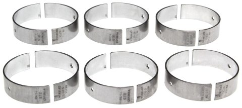 Clevite AL-Series Rod Bearings CB-1283A(6) Bearings, AL-Series, Direct Replacement, Standard Size, Ford, Lincoln, Mercury, 3.8L, V6, Set of 6