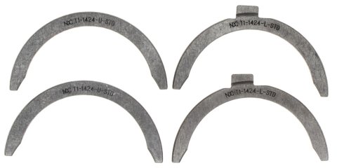 Clevite Thrust Washer Bearings TW-553S Washers, Toyota, 1.5L, Set of 4