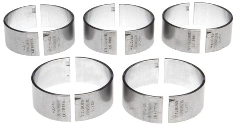 Clevite AL-Series Rod Bearings CB-1017A-.50MM(5) Bearings, AL-Series, Direct Replacement, .50mm Crankshaft Undersize, Audi, Volkswagen, 2.2L, L5, Set of 5