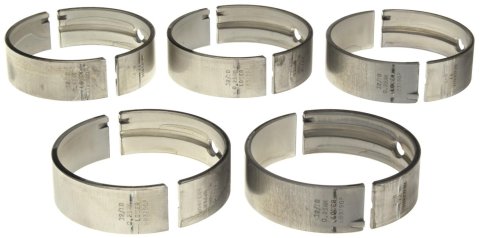 Clevite P-Series Main Bearings MS-2242P-.25MM Bearings, P Series, 1/2 Groove, 0.25mm Crankshaft Undersize, TM-77, Chrysler, Dodge, Jeep, Mitsubishi, Set of 5