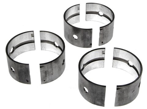 Clevite AL-Series Main Bearings MS-1329A-.25MM Bearings, AL-Series, Direct Replacement, .25mm Crankshaft Undersize, Nissan, 1.3L, L4, Set of 3