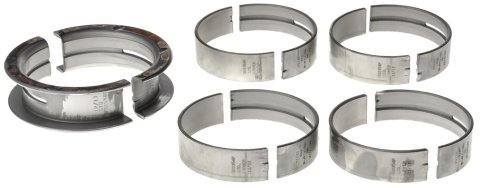 Clevite P-Series Main Bearings MS-1432P-30 Bearings, P Series, 1/2 Groove, .030 in. Crankshaft Undersize, Tri Metal, Ford, 351M, 351W, 400, Set of 5