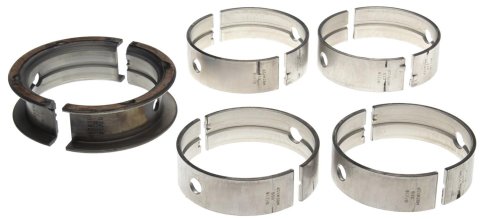 Clevite P-Series Main Bearings MS-445P-10 Bearings, P Series, 1/2 Groove, .010 in. Crankshaft Undersize, Tri Metal, Ford, 332-428 FE, Set of 5