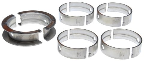 Clevite P-Series Main Bearings MS-863P Bearings, P Series, Full Groove, Standard Size, Tri Metal, Ford, 332-428 FE, Set of 5