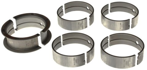Clevite P-Series Main Bearings MS-876P-20 Bearings, P Series, Full Groove, .020 in. Crankshaft Undersize, Tri Metal, Chrysler, Big Block B, Set of 5