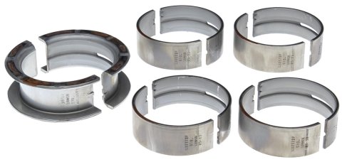 Clevite P-Series Main Bearings MS-590P-10 Bearings, P Series, 1/2 Groove, .010 in. Crankshaft Undersize, Tri Metal, Ford, Small Block, Set of 5