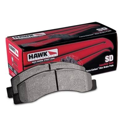 Hawk Performance SuperDuty Brake Pads HB266P.650 Pads, HP SuperDuty, Front, Ford, Lincoln, Set