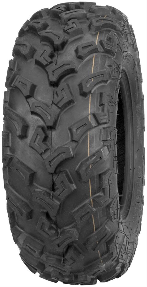 Quadboss QBT447 Utility Tires 26x9-12 Tire, Utility, 26x9-12, Bias-Ply, Blackwall, Front, Each