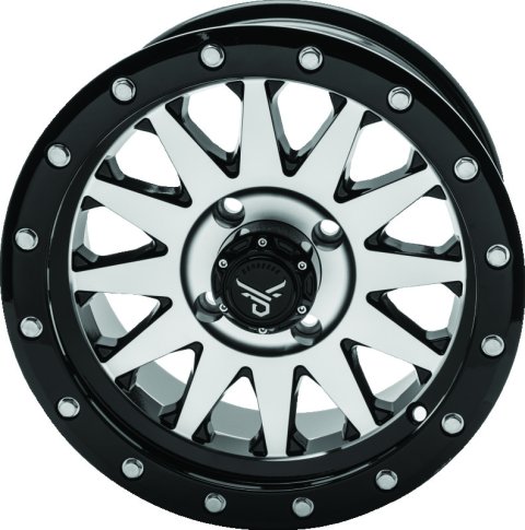 Quadboss Wheels 608560 QuadBoss Wagon 15X7 - 4+3 - 4/156 - Machined