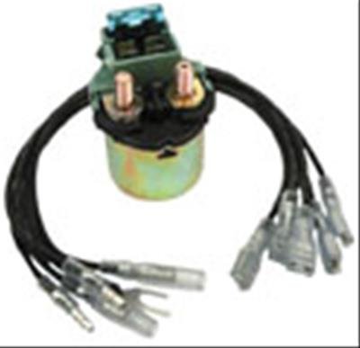 Quadboss Starter Solenoids 495275 Solenoid, Round Housing, Each