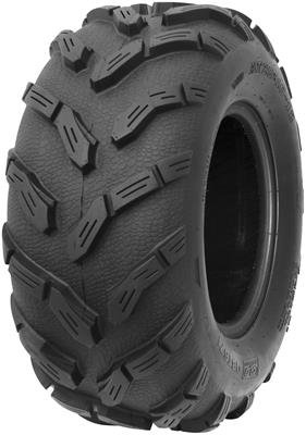 Quadboss QBT671 Mud Tires 25x10-12 Tire, Mud, 25x10-12, Bias-Ply, Blackwall, Rear, Each
