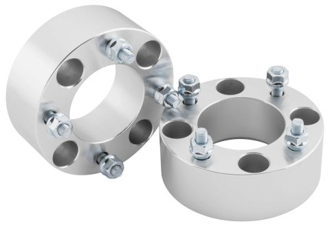 Quadboss 2 inch Wheel Spacers 563890 Spacers, in. Thick, 4 x 156mm Bolt Pattern, Aluminum, Universal, Pair