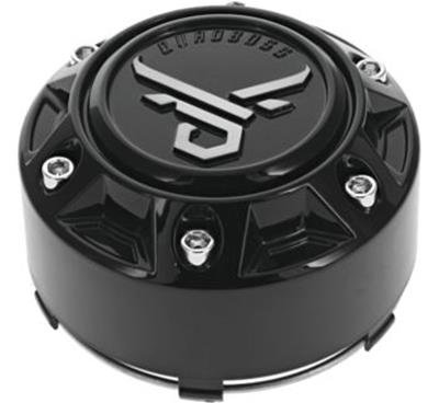 Quadboss Wheel Center Caps 608583 QuadBoss Cap - 137/156 - Black