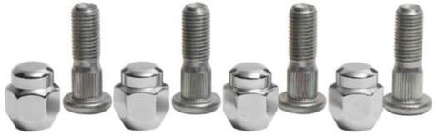 Quadboss Lug Nuts and Bolts 85-1008 QB WHEEL STUD AND NUT KIT