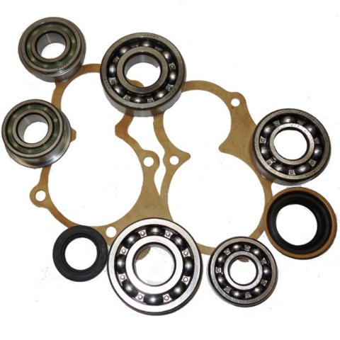 USA Standard Gear Manual Transmission Bearing Kits for 1986-1987 B2000, 1987-1993 B2200, 1981-1991 RX-7 - ZMBK132L and Seal Overhaul Kit, and Seal Overhaul Kit