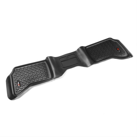 Rugged Ridge All-Terrain Floor Liners 82953.1 Liner, All-Terrain, Second Seat, Thermoplastic, Black, Dodge, Ram, Pickup, Each