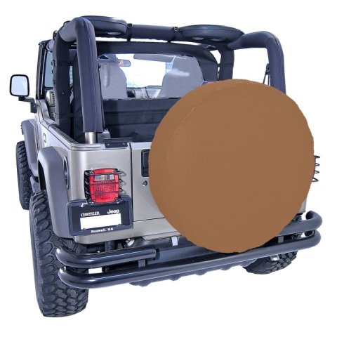 Rugged Ridge Tire Covers 12802.37 Cover, Spice, Polyester, Wraparound, Each