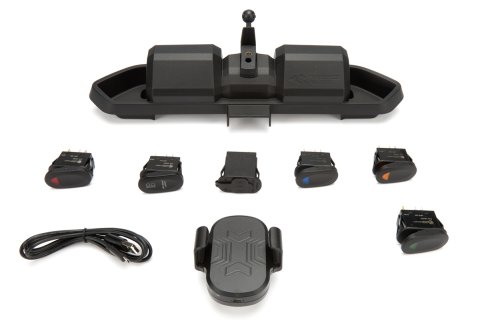 Rugged Ridge Electrical Switch Kits 13551.29 DASH MOUNT POD W/ SWITCHES 2018-Current Jeep Wrangler JL/JLU/Gladiator