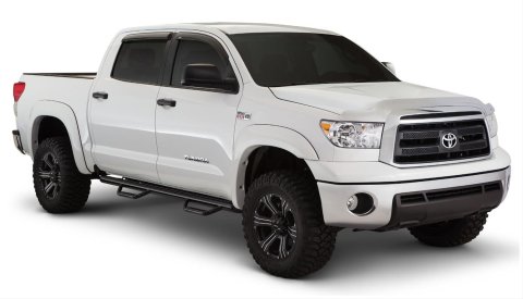 Husky Extend-A-Fender Flares for 2007-2013 TUNDRA - 2803916 Fender Flares, Extend-A-Fender, Front/Rear, Black, Dura-Flex Thermoplastic, Toyota, Set of 4
