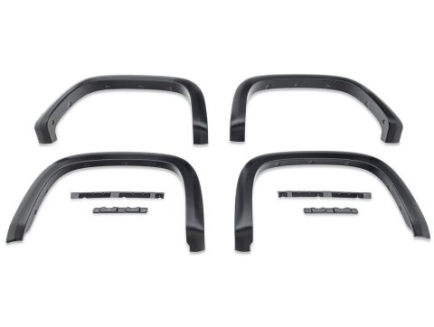 Husky OE-Style Fender Flares for 2008-2015 SEQUOIA - 2803912 Flare, OE Style, Front, Rear, Black, Dura-Flex Thermoplastic, Toyota, Set of 4