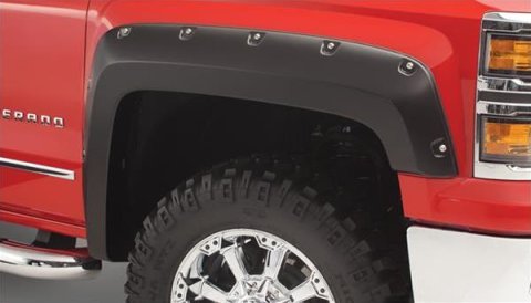 Husky OE-Style Fender Flares for 2019-2023 RANGER - 2802950 Flares, OE-Style, Front/Rear, Matte Black, Dura-Flex Thermoplastic, Ford, Set of 4