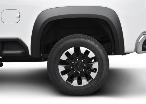 Husky Extend-A-Fender Flares for 2020-2026 SILVERADO 2500 HD, 3500 HD - 2804986 Fender Flares, Extend-A-Fender, Front, Rear, Black, Dura-Flex Thermoplastic, Chevrolet, Set of 4