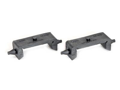 Scott Drake Radiator Mounting Insulators C7OZ-8124-A4 Insulator, 4-Row, Rubber, Black, Ford, Pair