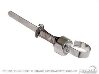 Scott Drake Power Steering Caps C7AZ-3A006-C Pump Cap, Steel, Chrome, Dipstick, Ford, Each
