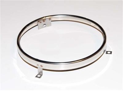 Scott Drake Headlight Rings C7AZ-13015-B Ring, Stainless Steel, Polished, Ford, Lincoln, Mercury, Each