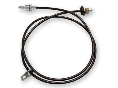 Scott Drake Speedometer Cables C7ZZ-17260-B Cable, Black Plastic Jacket, Ford, Each
