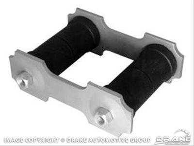 Scott Drake Shackle Kits C6ZZ-5776-K Kit, Rubber Bushings, Rear, Ford, Each