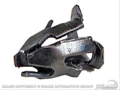 Scott Drake Emblem Barrel Clips 375890-S Fastener Clip, Style, Nylon, Black, 0.125 in. I.D., 0.250 in. Depth, Each