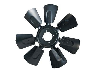 Scott Drake Fan Blade Assemblies C8OE-8600-B Fan, Mechanical, Concours Correct, 7 Blades, Black, Clockwise Rotation, 18.500 in. Diameter, Ford, 390, Each