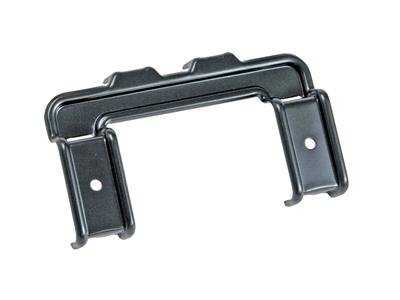 Scott Drake Radiator Mounting Brackets C7ZZ-8A193-A Bracket, Steel, Black, Ford, Each