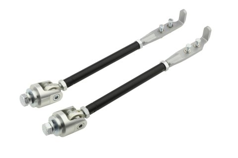 Scott Drake Performance Strut Rods C5ZZ-3468-P Rod, Performance, Adjustable, Steel, Black Powdercoated, Ford, Mustang, Pair