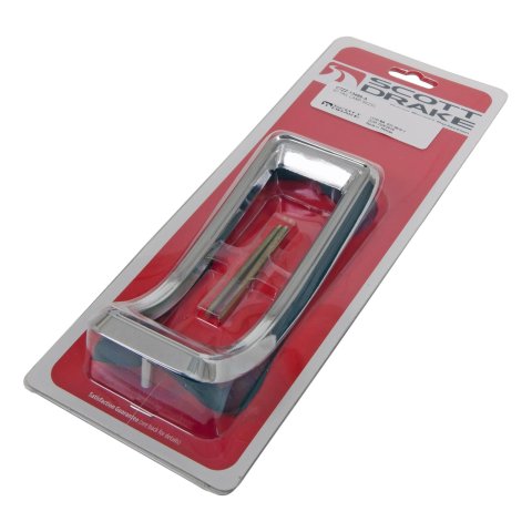 Scott Drake Replacement Taillight Components C7ZZ-13489-A Bezel, Replacement, Chrome, Ford, Each