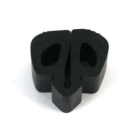 Scott Drake Hood Bump Stops C6OZ-16758-A Stop, Front, Rubber, Black, Ford Mustang, Each
