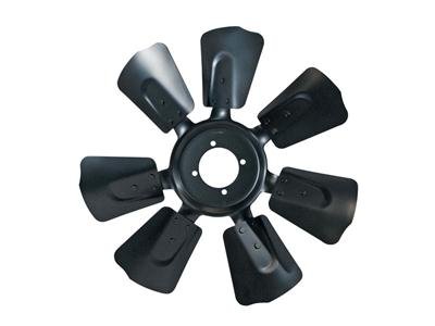 Scott Drake Fan Blade Assemblies C9ZE-8600-E Fan, Mechanical, 7 Steel Blades, Black, Clockwise Rotation, Ford, 428, Each