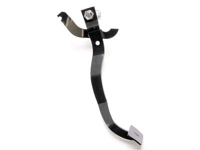 Scott Drake Pedal Assemblies C6ZZ-7519-AR Clutch Pedal, Side Mount Location, Rectangle, Steel, Black, Ford, Each